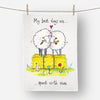 Spent Ewe Tea Towel
