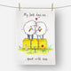 Draw Spent With Ewe Tea Towel