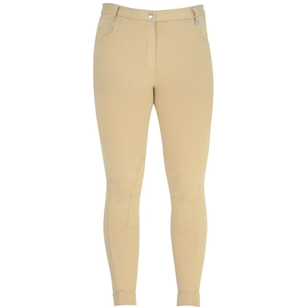 Hy Equestrian Melton Ladies Jodhpurs - - Beige