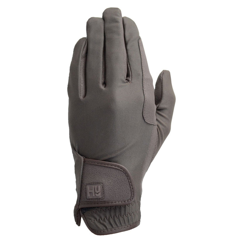 Hy Equestrian Riding Gloves - - Brown
