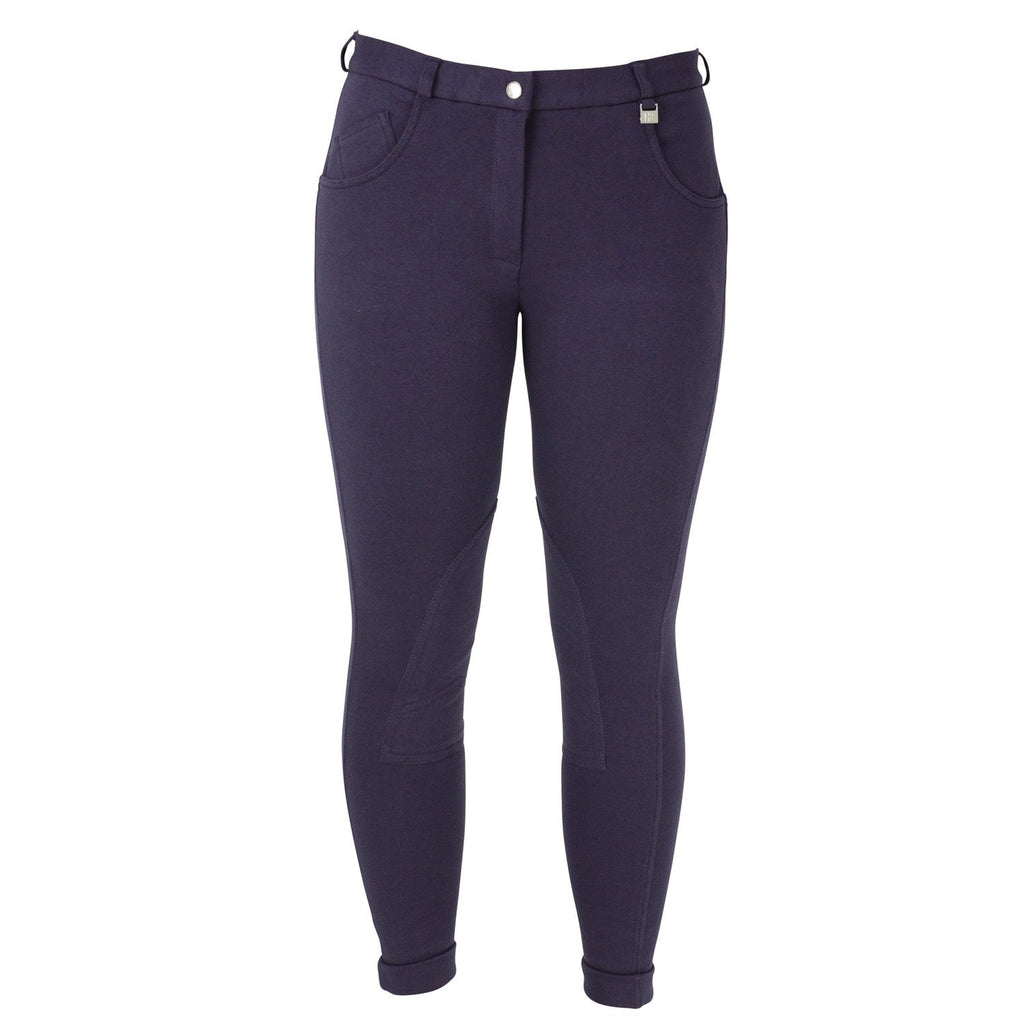 Hy Equestrian Burton Children's Jodhpurs - Navy