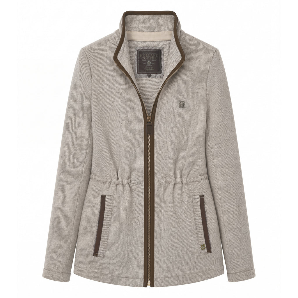 Holland Cooper Ladies Hillford Country Jacket - Sahara Twill
