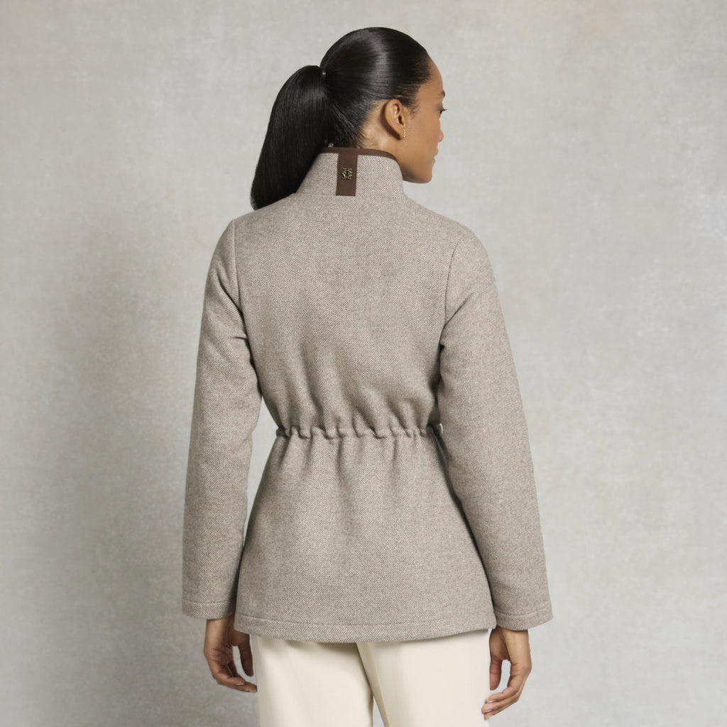 Holland Cooper Ladies Hillford Country Jacket - Sahara Twill