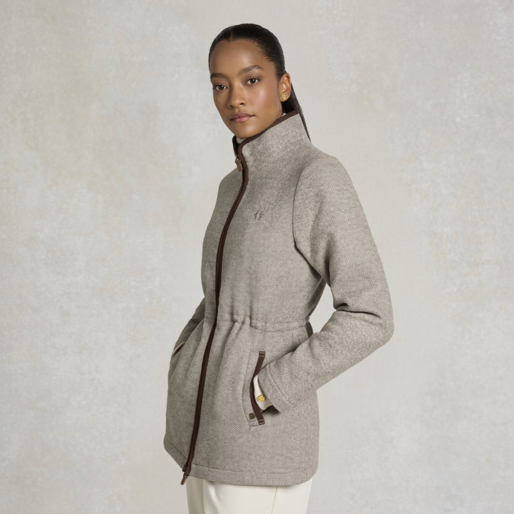 Holland Cooper Ladies Hillford Country Jacket - Sahara Twill
