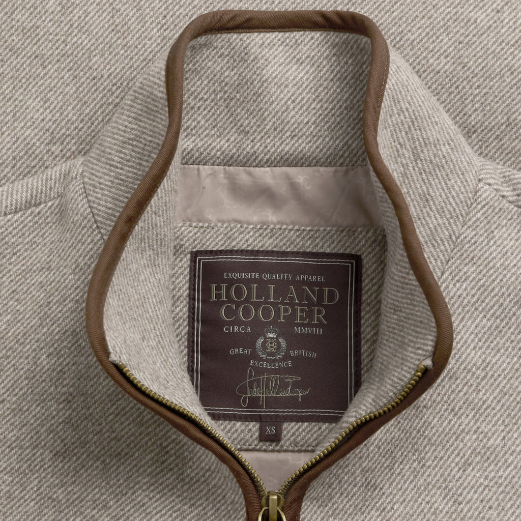 Holland Cooper Ladies Hillford Country Jacket - Sahara Twill