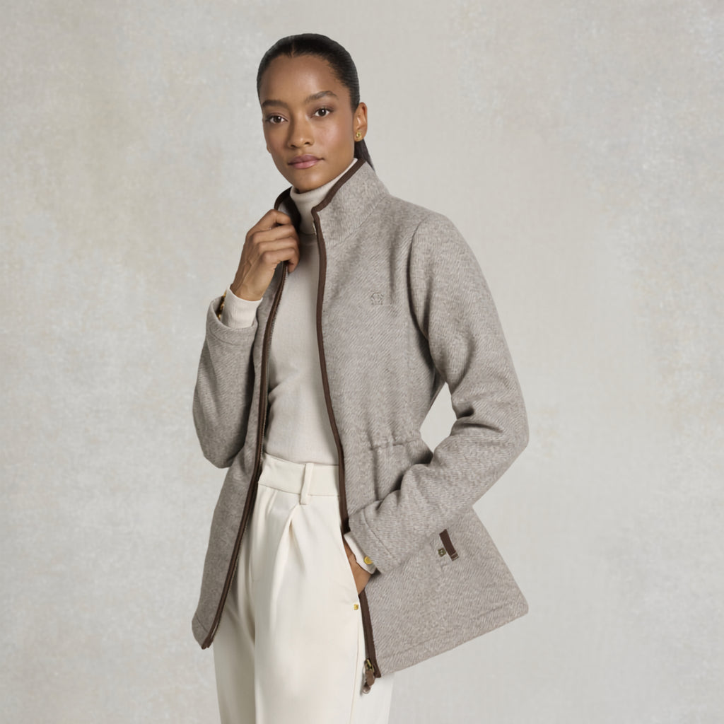 Holland Cooper Ladies Hillford Country Jacket - Sahara Twill