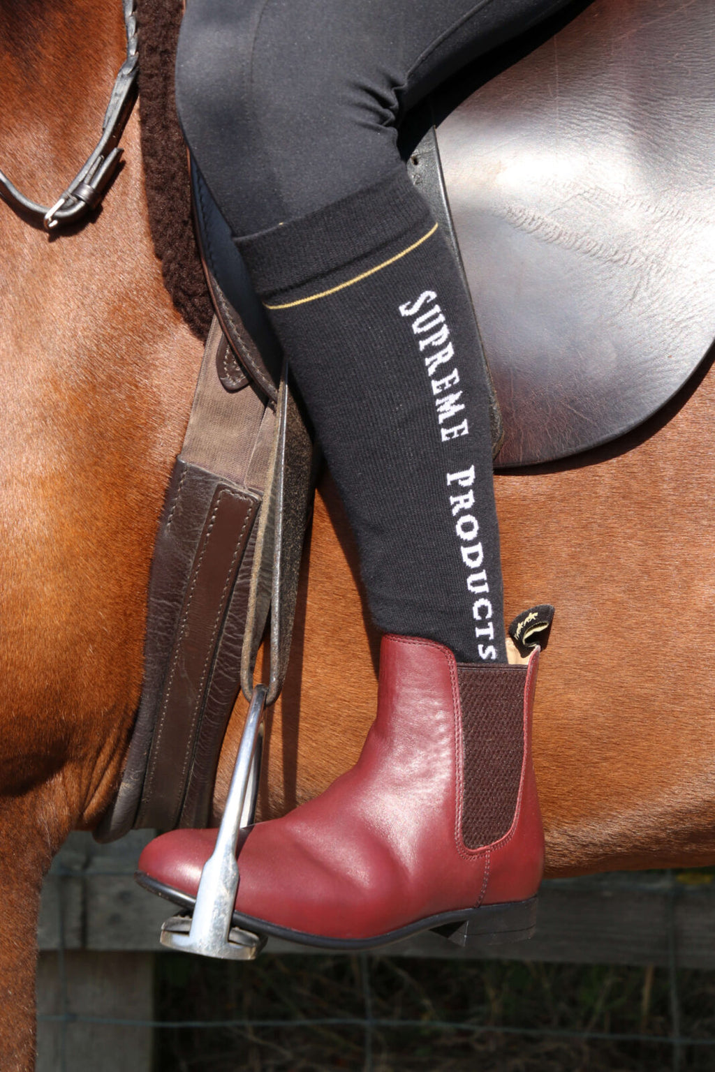 Supreme Products Show Ring Jodhpur Boots -  Oxblood