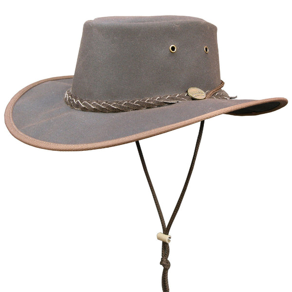 Barmah Hats 1050 Oilskin Hat - Brown