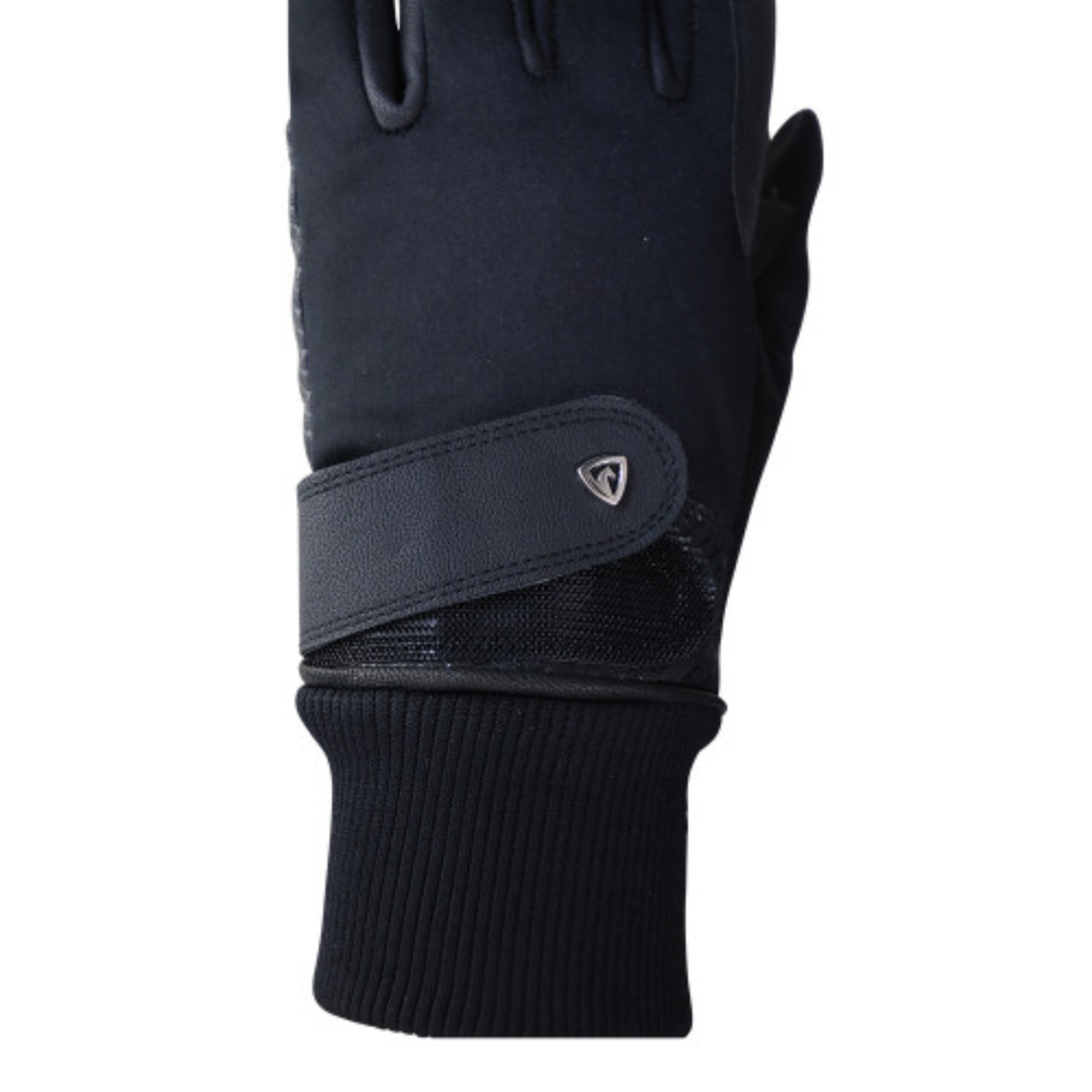 Hy Equestrian Thinsulate Rainstorm Gloves - Black