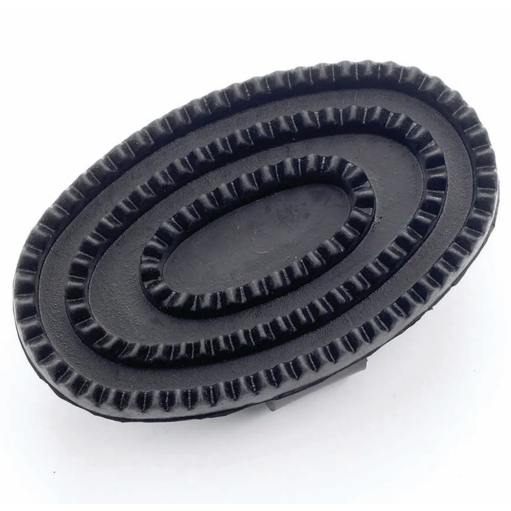 Lincoln Rubber Curry Comb - Black