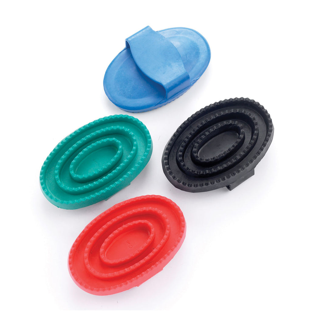 Lincoln Rubber Curry Comb - Black