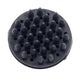 Lincoln Circular Rubber Curry Comb - Black