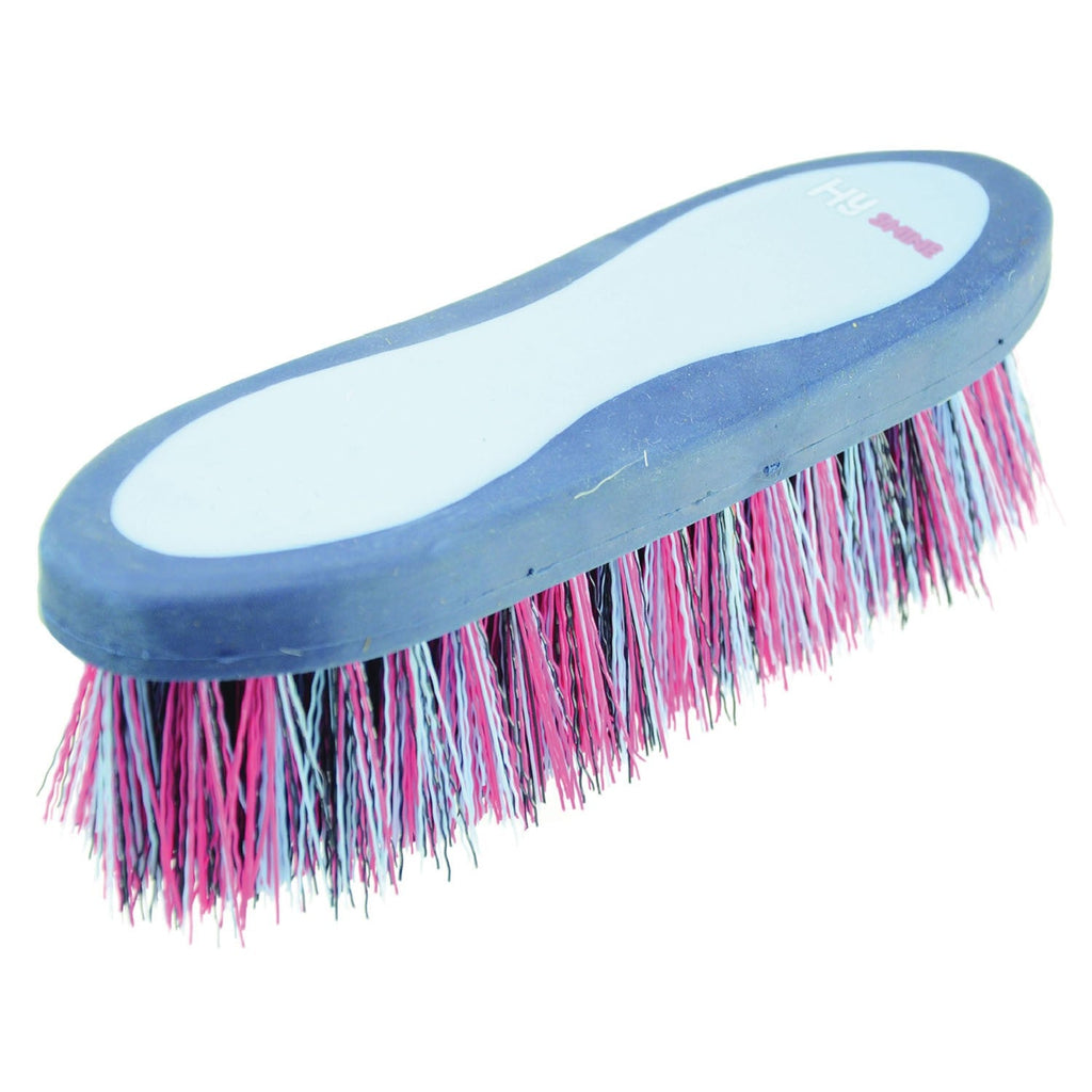 HySHINE Pro Groom Dandy Brush - Navy/Light Blue