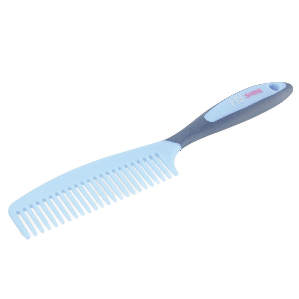 HySHINE Pro Groom Comb - Navy/Light Blue
