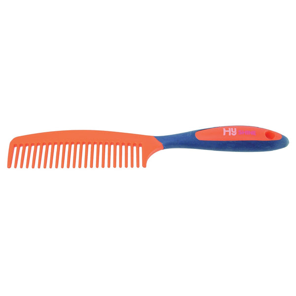 HySHINE Pro Groom Comb - Navy/Orange