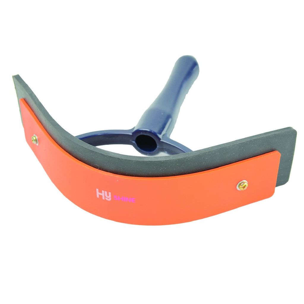 HySHINE Pro Groom Sweat Scraper - Navy/Orange