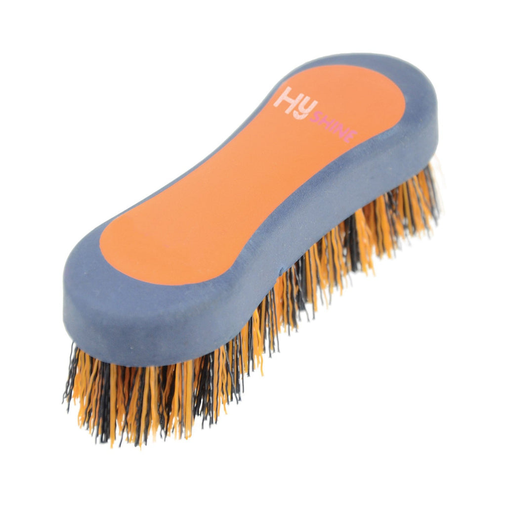 HySHINE Pro Groom Face Brush - Navy/Orange