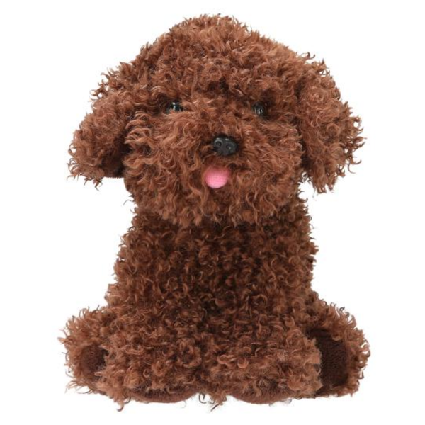 TOPModel Plush Dog Dark Brown 16cm - Cody