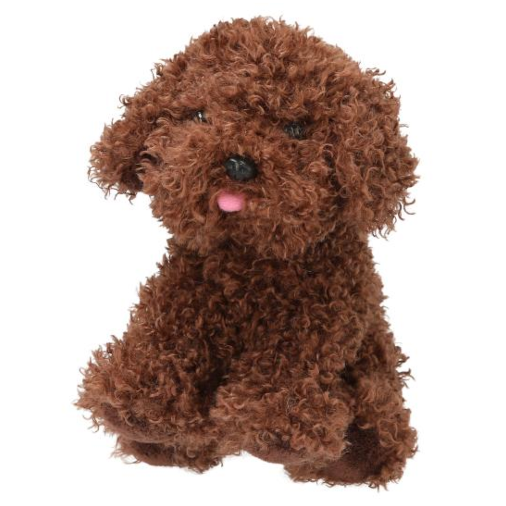 TOPModel Plush Dog Dark Brown 16cm - Cody
