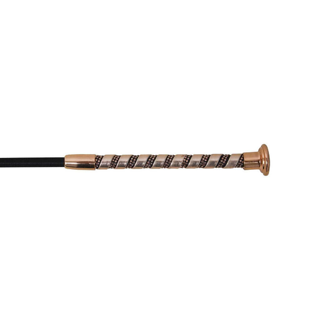 Hy Equestrian Allure Dressage Whip - - Rose Gold 110cm