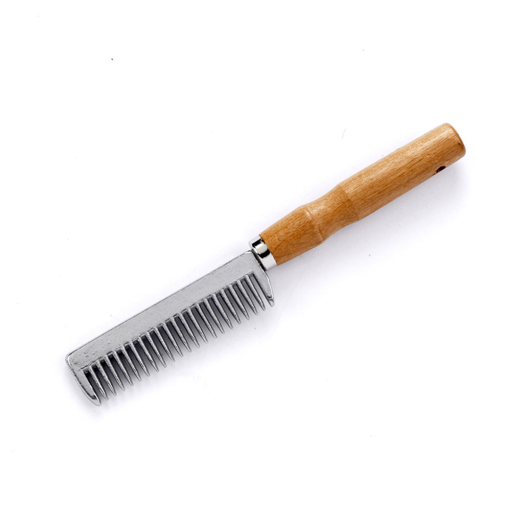 Lincoln Tail Comb With Wooden Handle