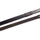 Hy Equestrian Half Rubber Show Reins Brown