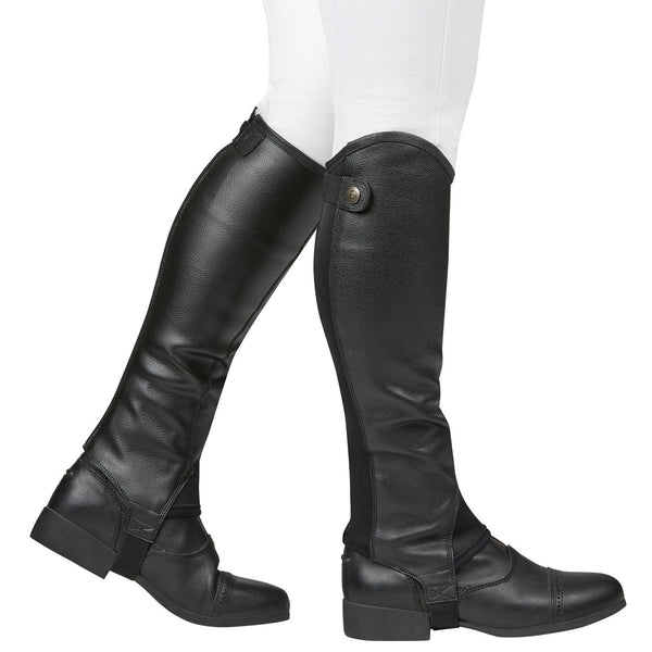 Dublin Adults Fusion Half Chaps - Brown
