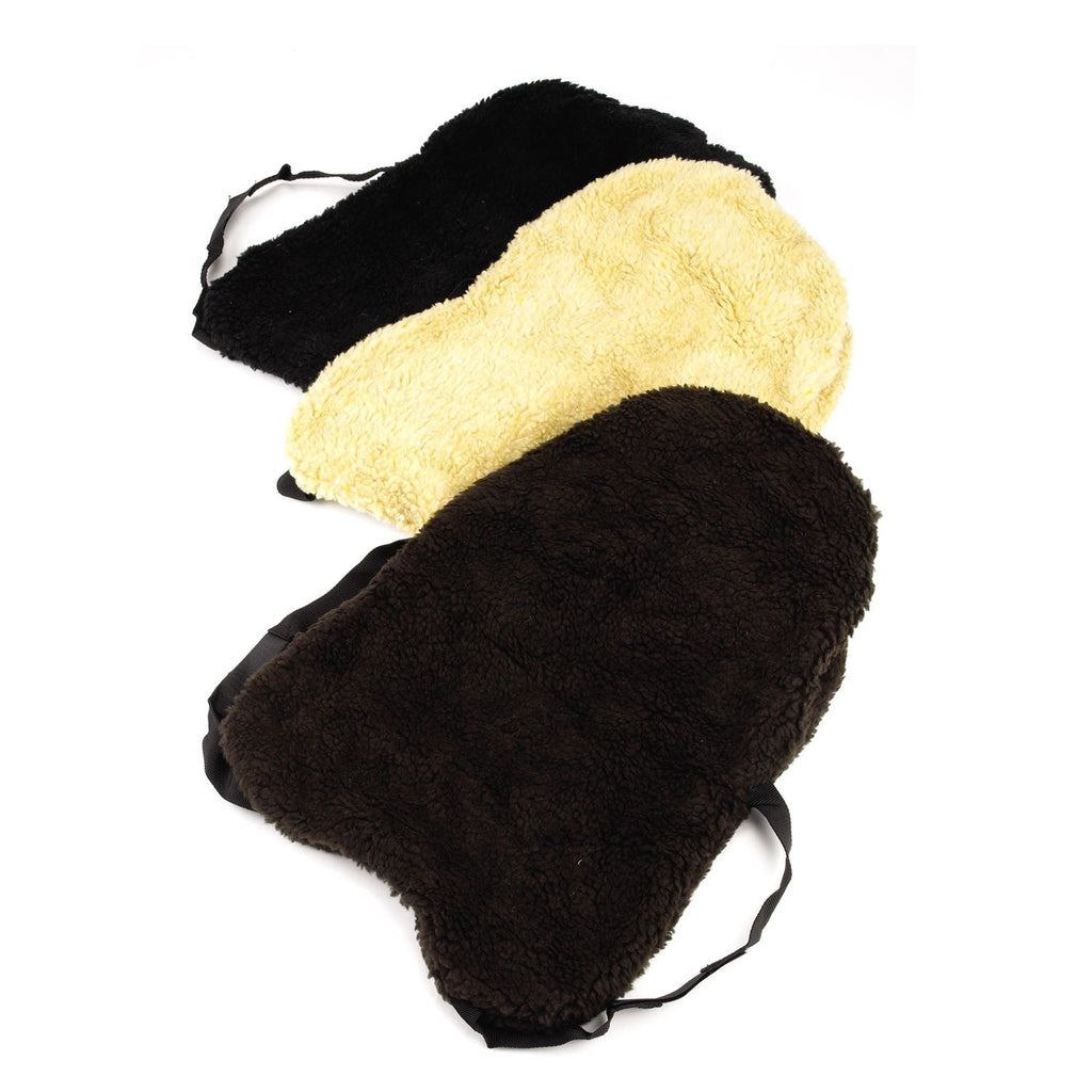 Hy Fur Fabric Seat Saver - Black