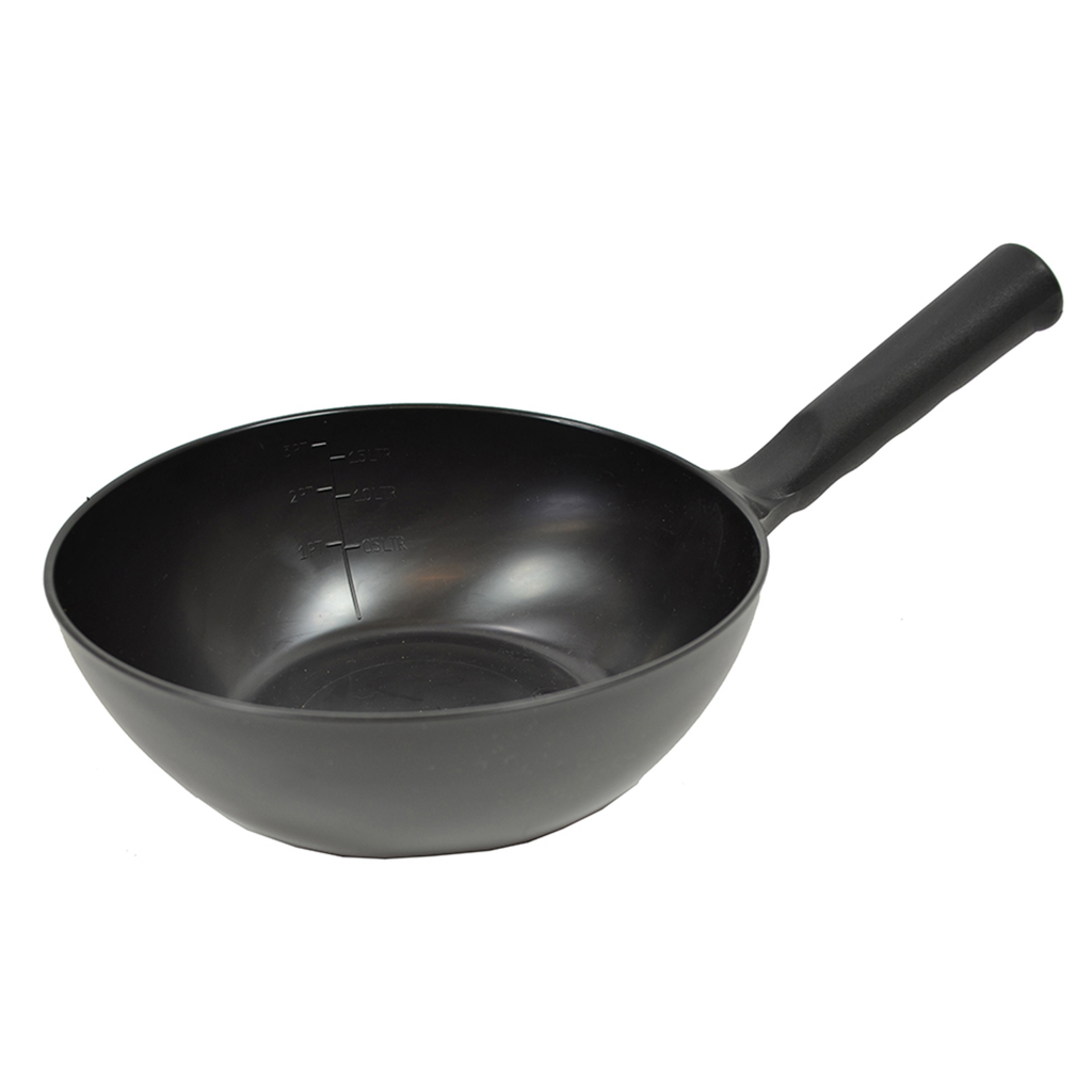 Harold Moore Plastic Round Feed Scoop - Black