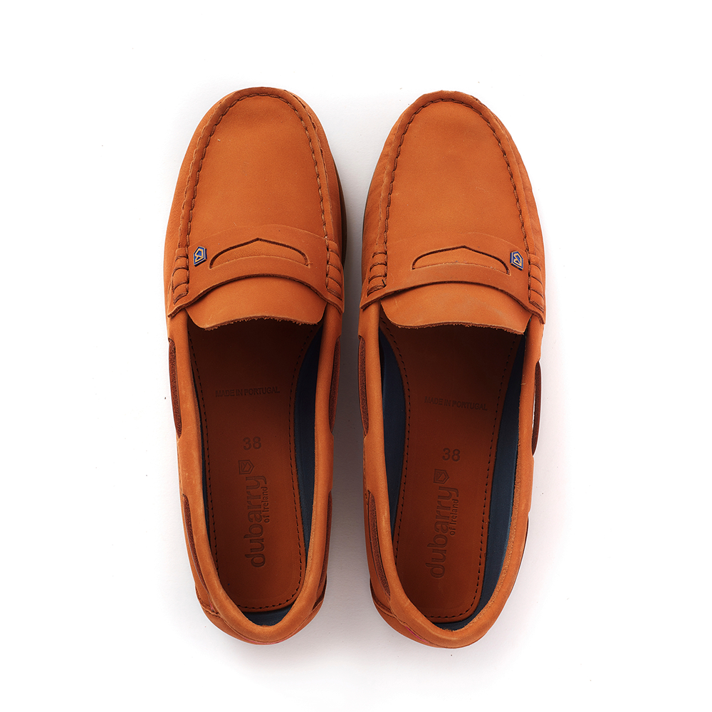 Dubarry Ladies Belize Deck Shoe - Caramel