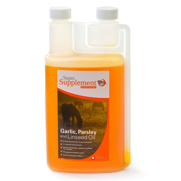 Super Supplement Garlic Parsley and Linseed Oil
