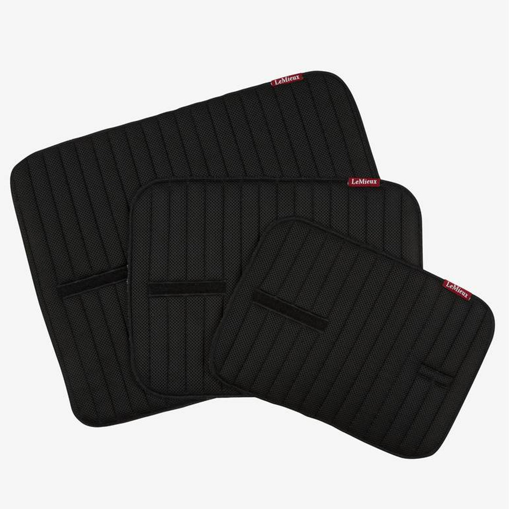 LeMieux Memory Foam Bandage Pads - Black