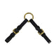 Hy Equestrian Leather Coupling - Black