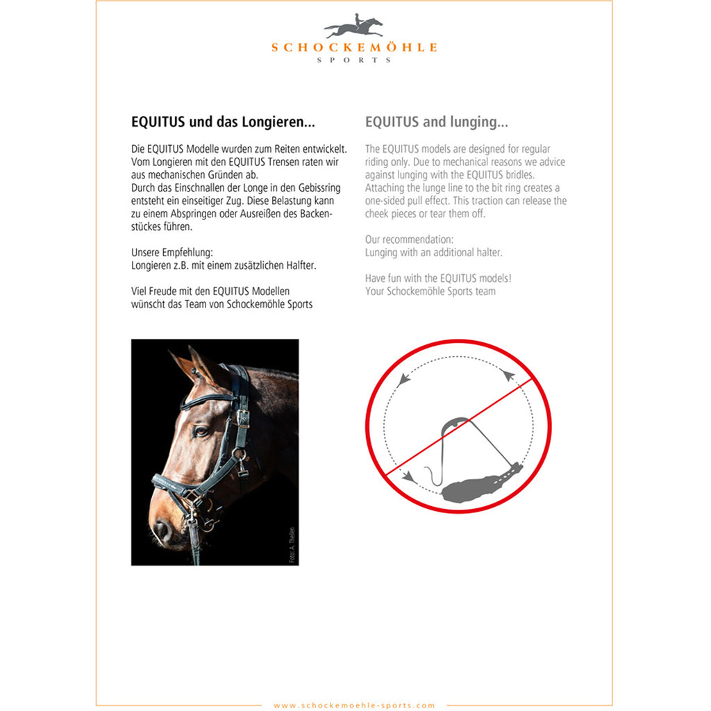 Schockemohle Equitus Beta Bridle - Black