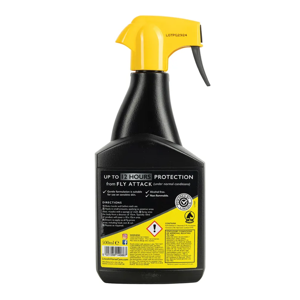 Lincoln Water Based Fly Repellent - 500ml