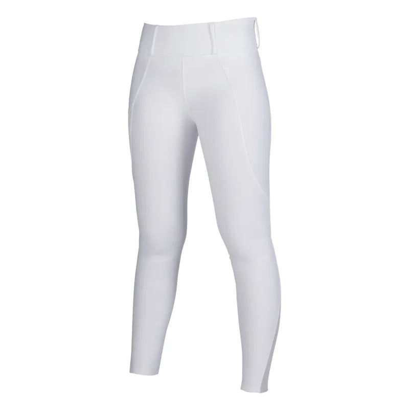 HKM Ladies Lisa Full Seat Leggings - White