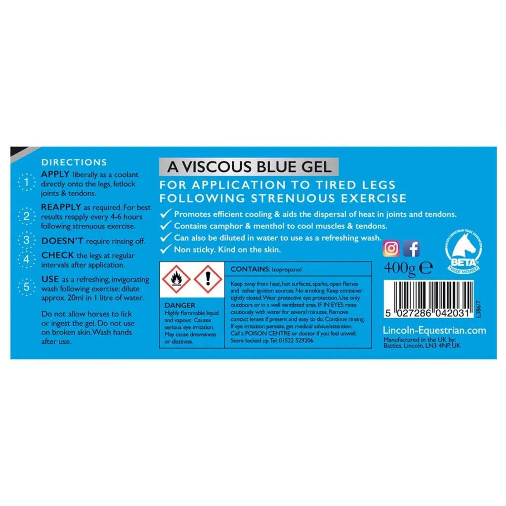 Lincoln Cool Gel - 400g