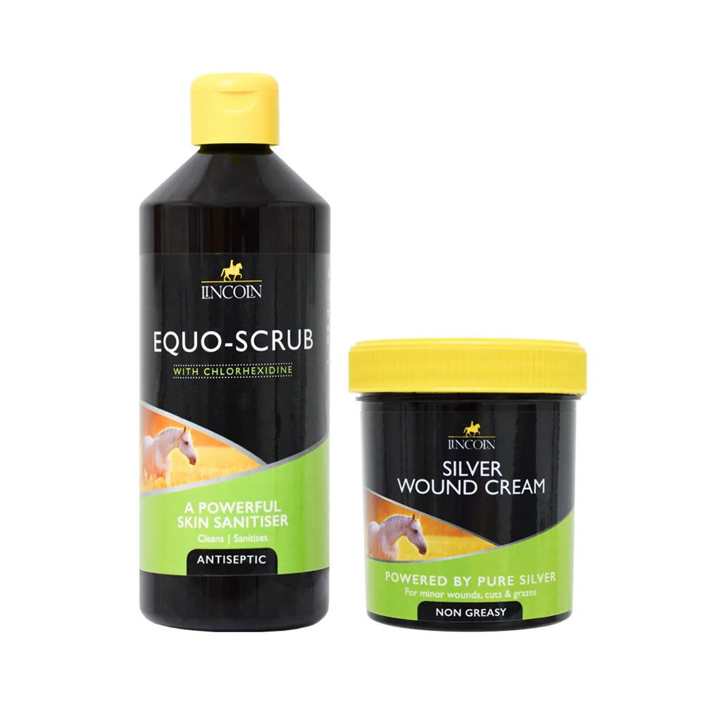 Link Up With Lincoln Silver Wound Cream and Equo-Scrub