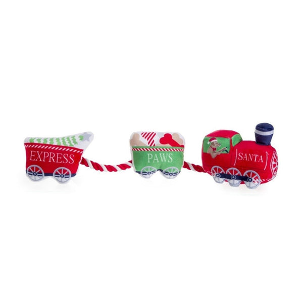 House Of Paws Christmas Rope Toy - Santa Paws