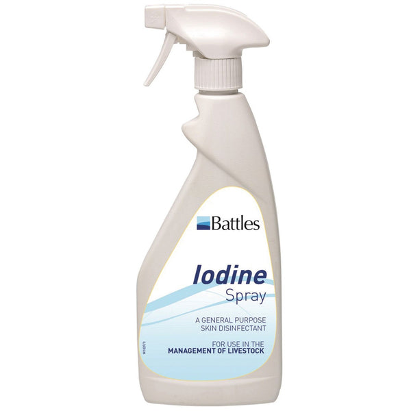 Battles 2.5 Iodine Spray - 500ml
