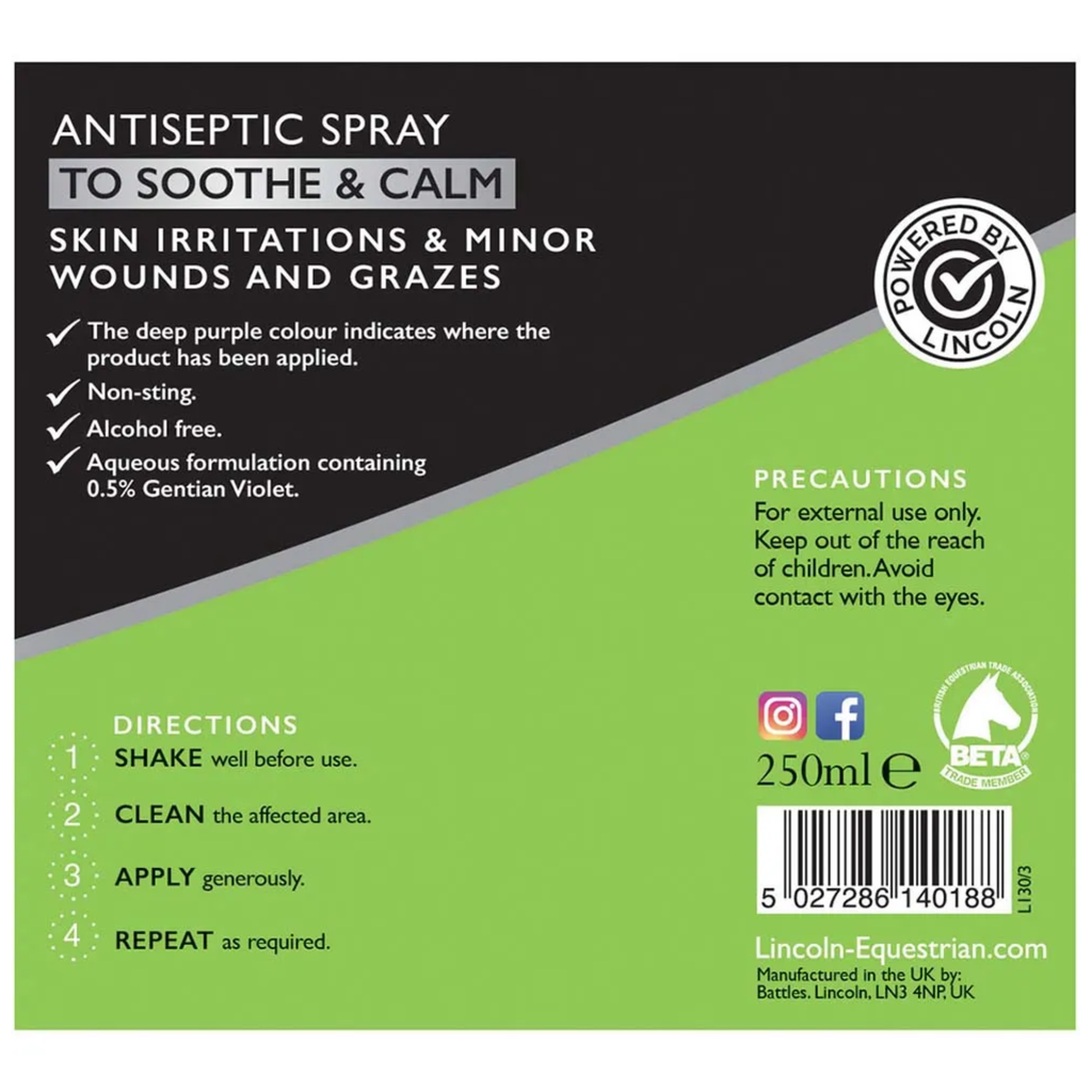 Lincoln Purple Spray - 250ml