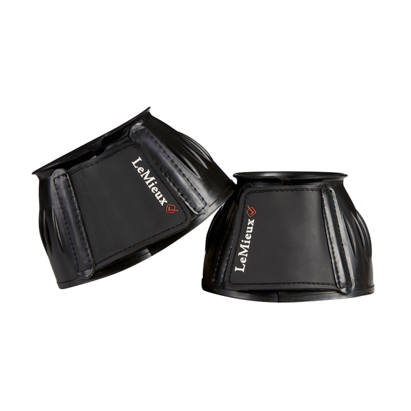 LeMieux Rubber Bell Boots - Black