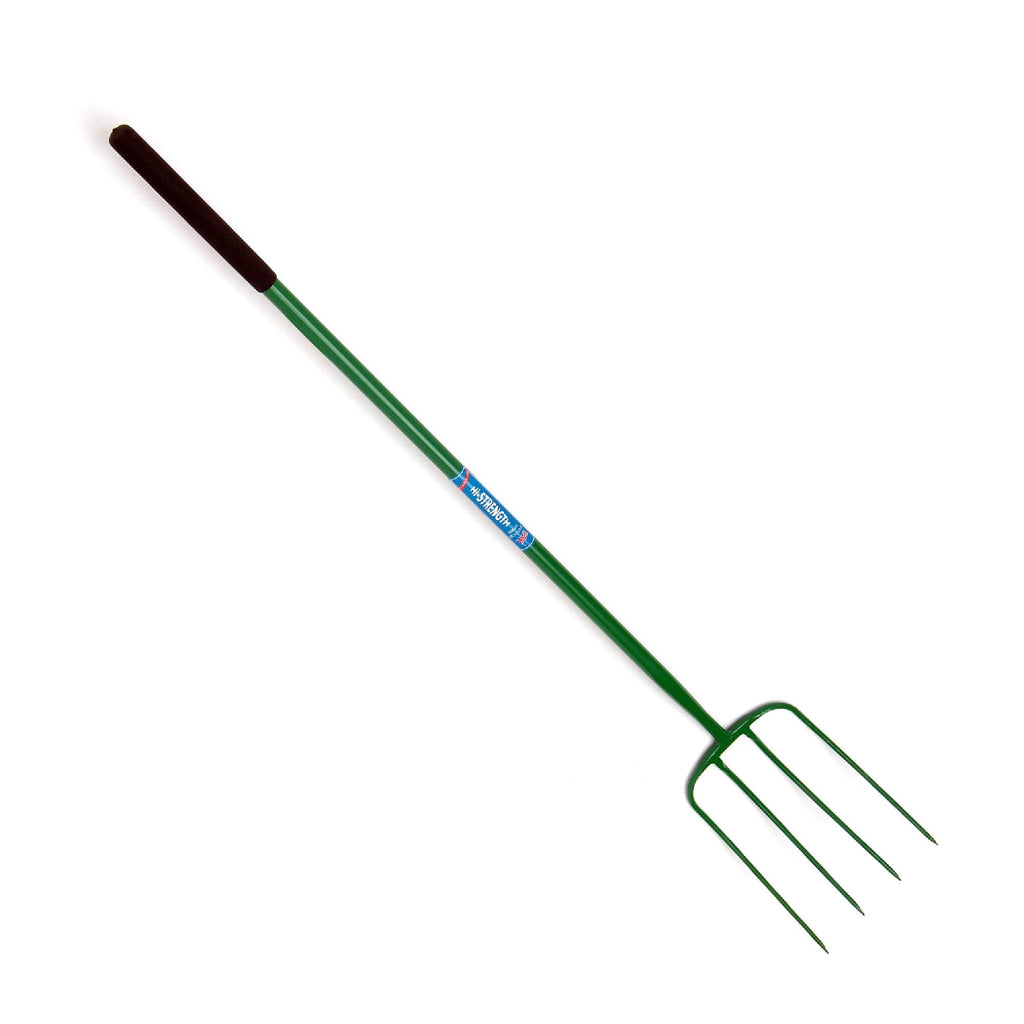 Fyna-Lite Manure Fork - Long Handle - Green
