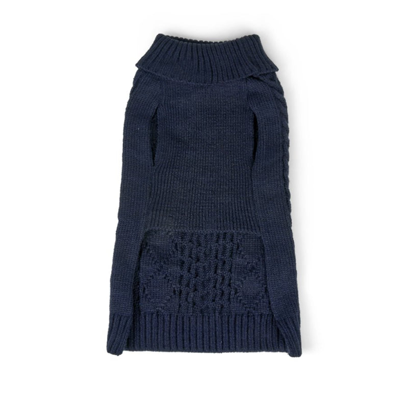 Petface Knitted Dog Jumper - Navy