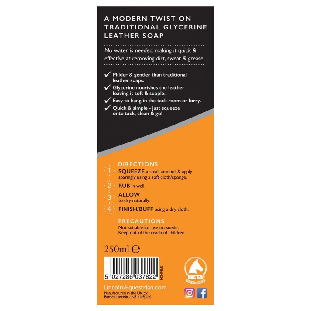 Lincoln Glycerine Gel Soap - 250ml