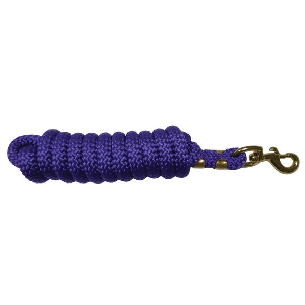 Hy Plaited Lead Rope - Purple