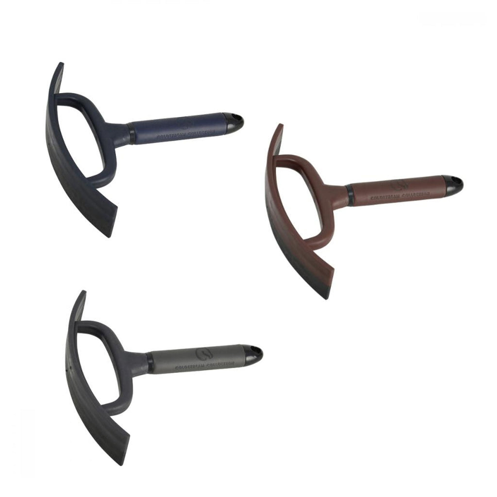 Coldstream Faux Leather Sweat Scraper - Charcoal/Black