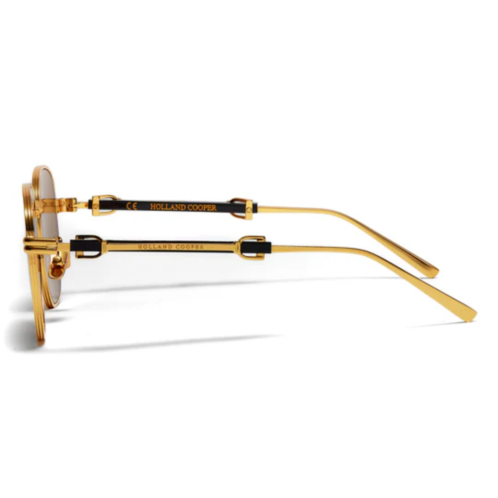 Holland Cooper Monaco Sunglasses - Gold