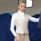 Classic Tattersall Check Waistcoat Gold/Black Check