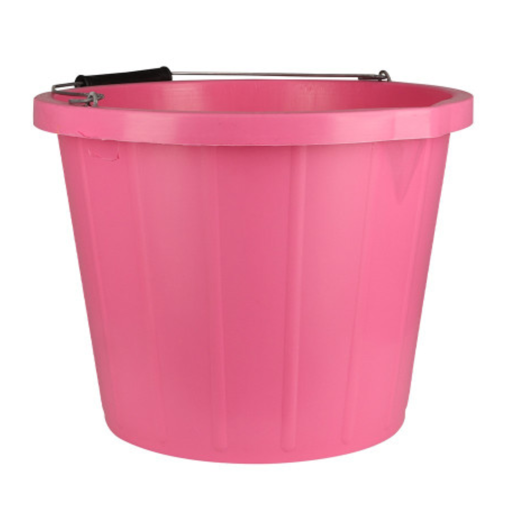 Lincoln Stable Bucket 14 Litre - Cerise Pink